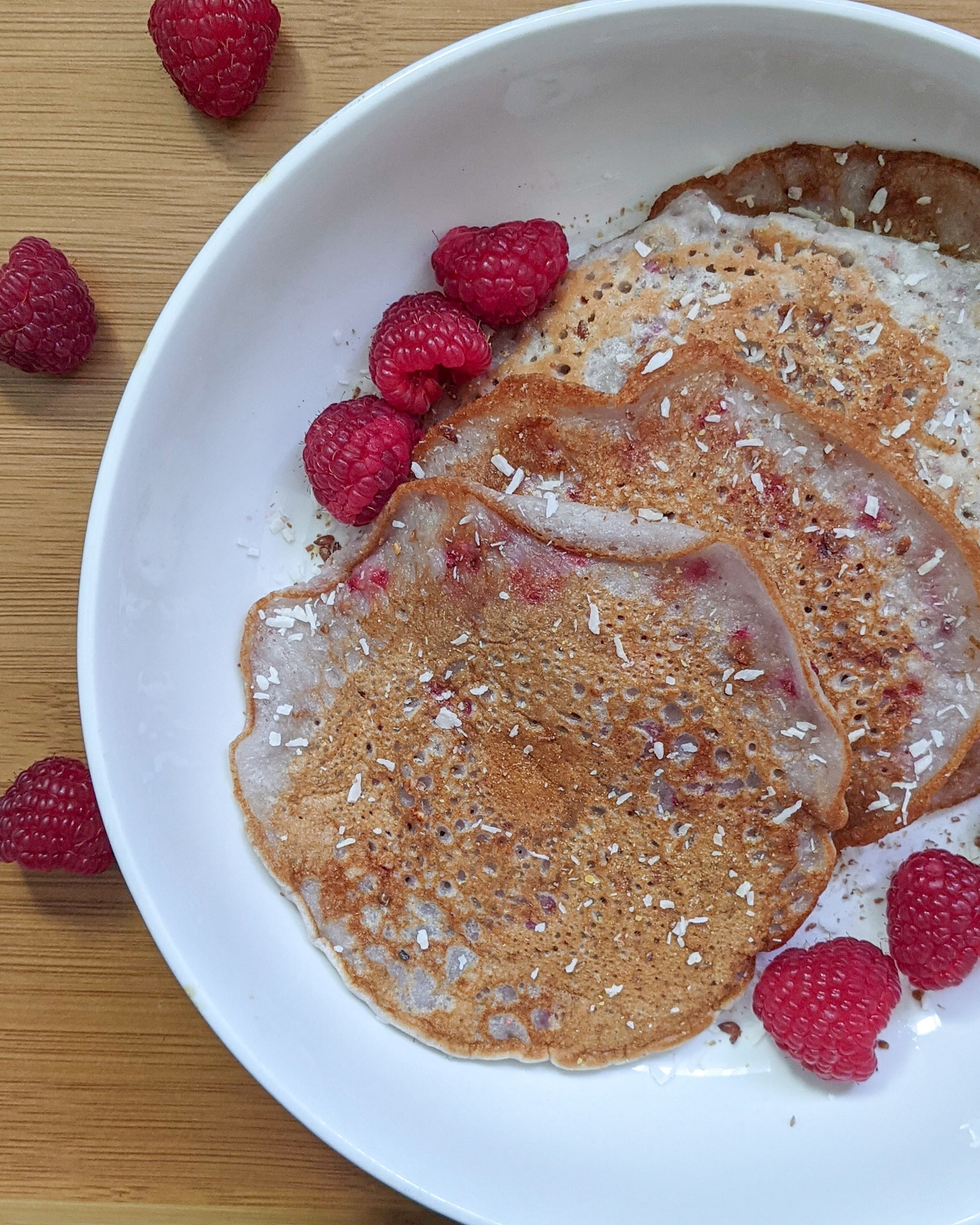 Rice Raspberry Pancakes Raspberry Pancakes – Tall Girl's Kitchen